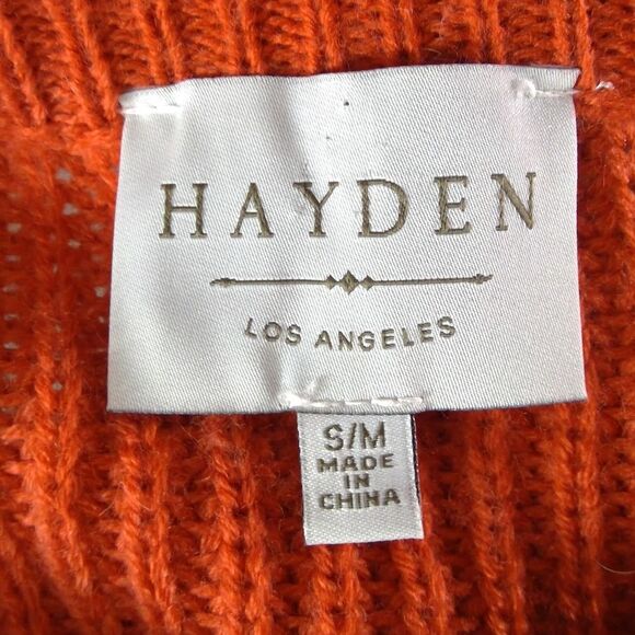 Hayden LA Knit Stitch Detail Western Rodeo Boho Sweater - Picture 4 of 5